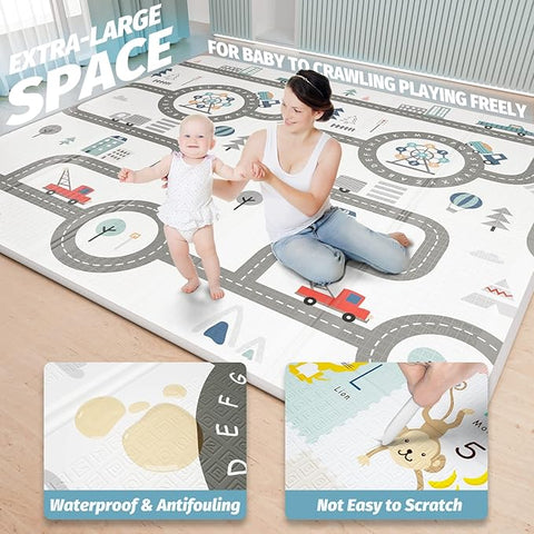 Foldable Playpen Safety Play Yard For Toddler, Kids Activity Centre Indoor Or Outdoor Its Look Like Baby